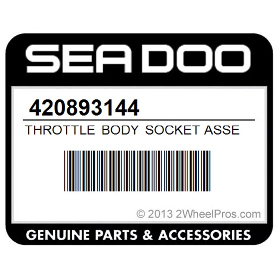 Sea-Doo 420893144 Throttle Body Socket Assembly