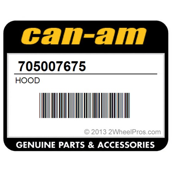 Can-Am 705007675 Hood
