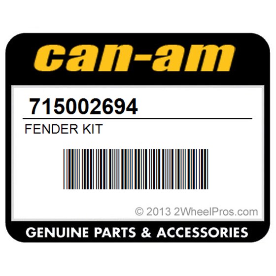 Can-Am 715002694 Fender Kit