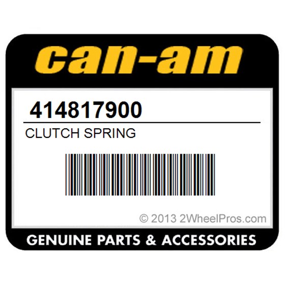 Can-Am 414817900 Clutch Spring