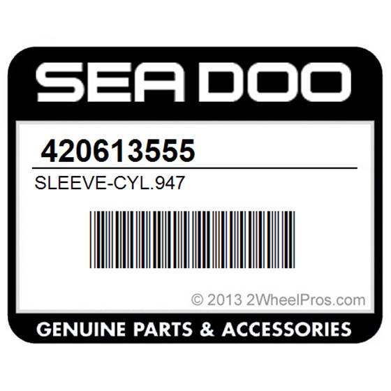 Sea-Doo 420613555 Sleeve-Cyl.947