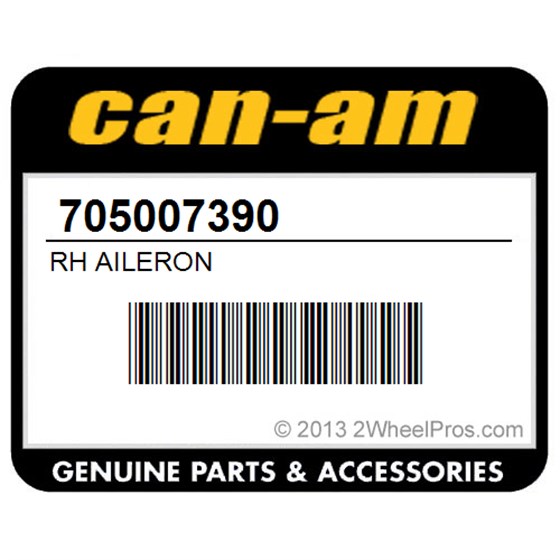 Can-Am 705007390 Rh Aileron