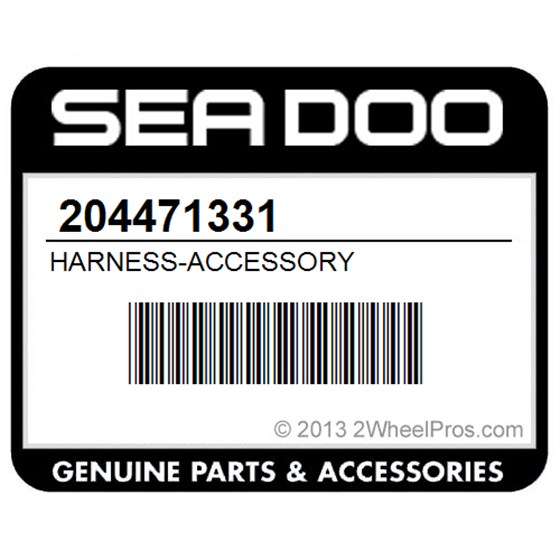 Sea-Doo 204471331 Harness-Accessory