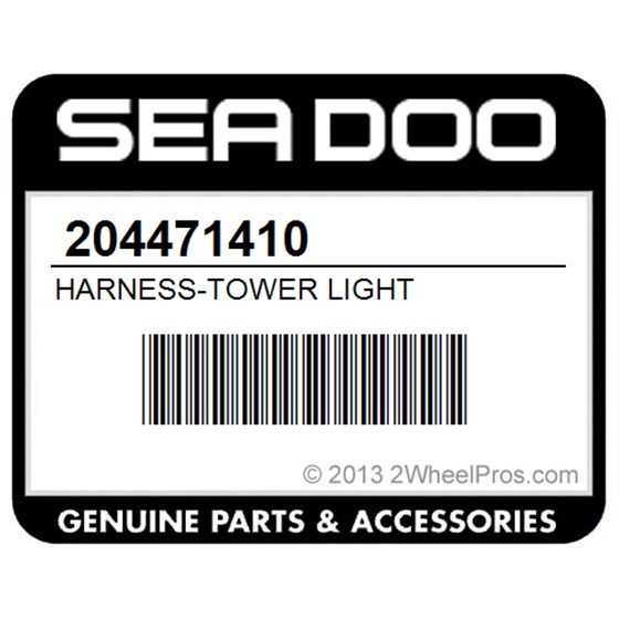 Sea-Doo 204471410 Harness-Tower Light