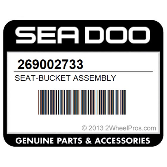 Sea-Doo 269002733 Seat-Bucket Assembly