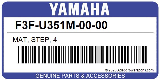 Yamaha F3F-U351M-00-00 Mat, Step, 4