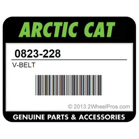 Arctic Cat 0823-228 V-Belt
