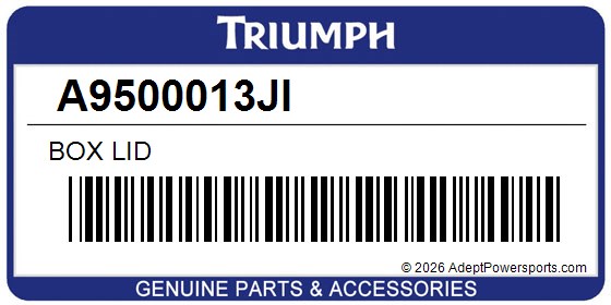 Triumph A9500013JI Box Lid