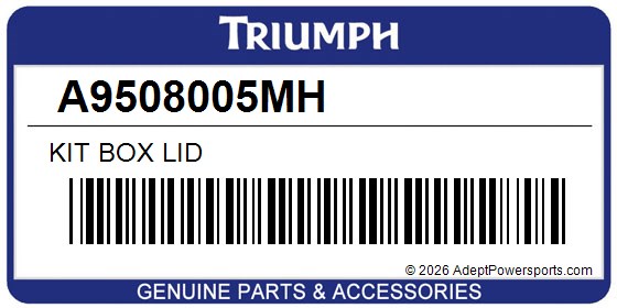 Triumph A9508005MH Kit Box Lid