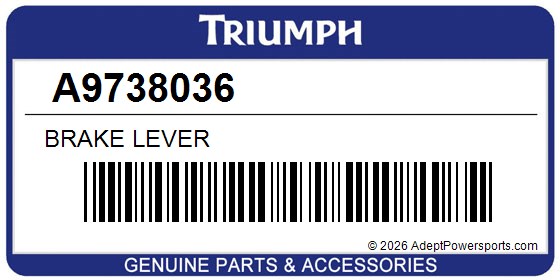 Triumph A9738036 Brake Lever