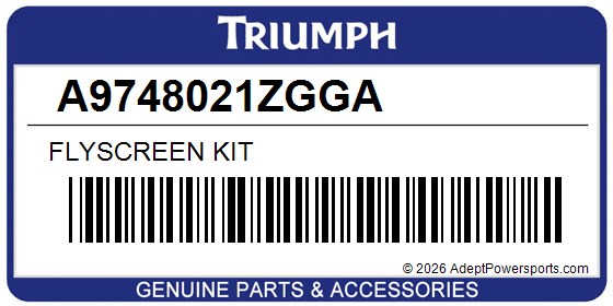 Triumph A9748021ZGGA Flyscreen Kit