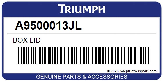 Triumph A9500013JL Box Lid