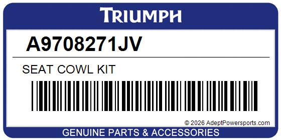 Triumph A9708271JV Seat Cowl Kit