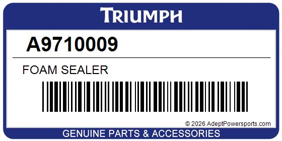Triumph A9710009 Foam Sealer