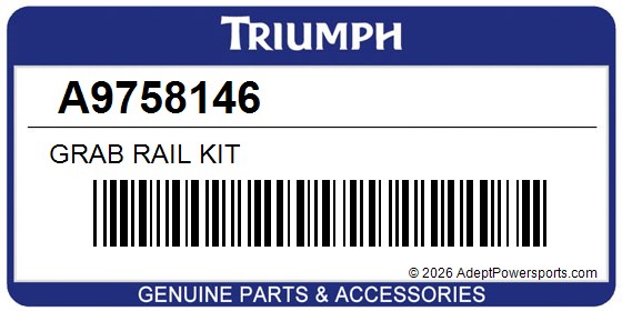 Triumph A9758146 Grab Rail Kit