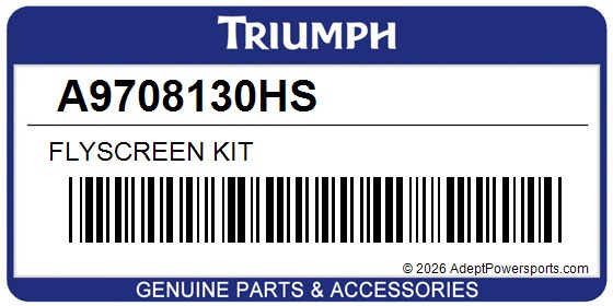 Triumph A9708130HS Flyscreen Kit