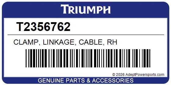Triumph T2356762 Clamp, Linkage, Cable, Rh