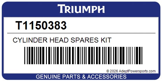 Triumph T1150383 Cylinder Head Spares Kit