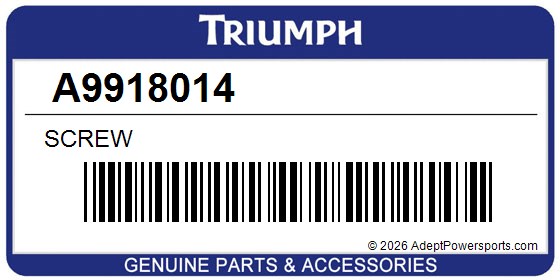 Triumph A9918014 Screw
