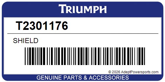 Triumph T2301176 Shield