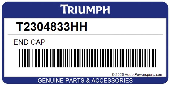 Triumph T2304833HH End Cap