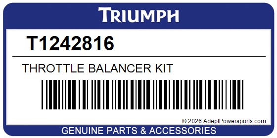 Triumph T1242816 Throttle Balancer Kit