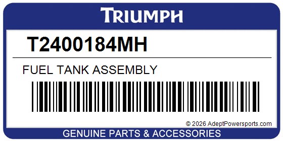Triumph T2400184MH Fuel Tank Assembly