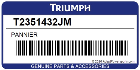 Triumph T2351432JM Pannier