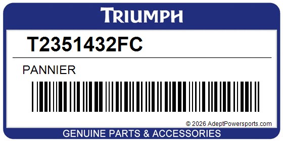 Triumph T2351432FC Pannier