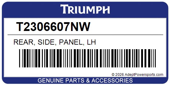 Triumph T2306607NW Rear, Side, Panel, Lh
