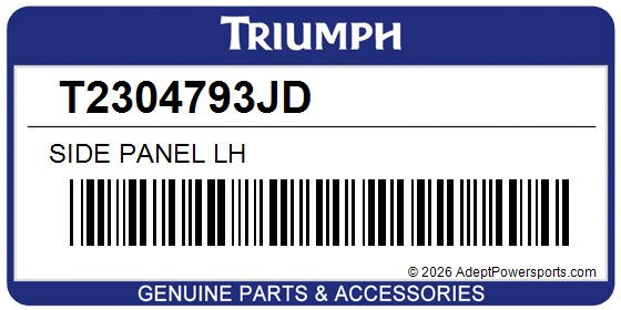 Triumph T2304793JD Side Panel Lh