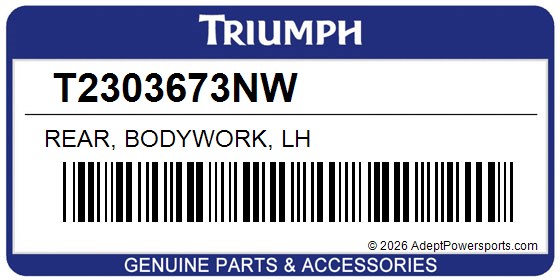 Triumph T2303673NW Rear, Bodywork, Lh