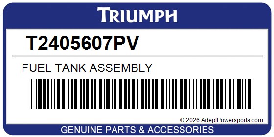 Triumph T2405607PV Fuel Tank Assembly