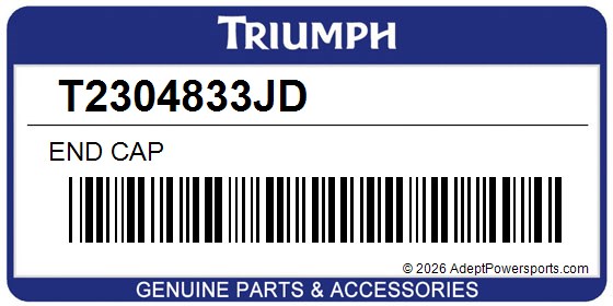 Triumph T2304833JD End Cap