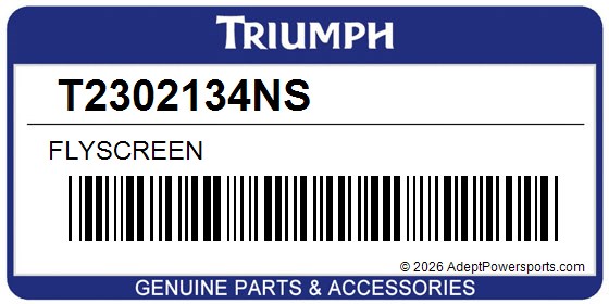 Triumph T2302134NS Flyscreen