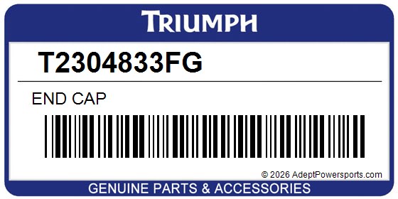 Triumph T2304833FG End Cap