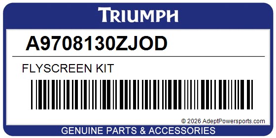 Triumph A9708130ZJOD Flyscreen Kit