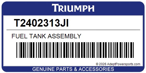 Triumph T2402313JI Fuel Tank Assembly