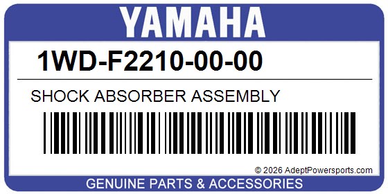 Yamaha 1WD-F2210-00-00 Shock Absorber Assembly
