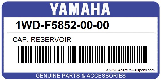 Yamaha 1WD-F5852-00-00 Cap, Reservoir