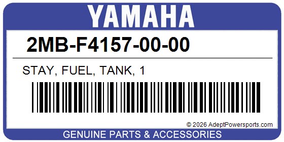 Yamaha 2MB-F4157-00-00 Stay, Fuel, Tank, 1