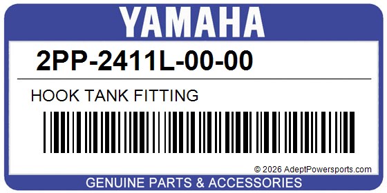 Yamaha 2PP-2411L-00-00 Hook Tank Fitting