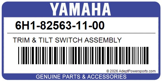 Yamaha 6H1-82563-11-00 Trim & Tilt Switch Assembly