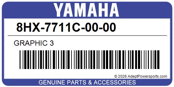 Yamaha 8HX-7711C-00-00 Graphic 3
