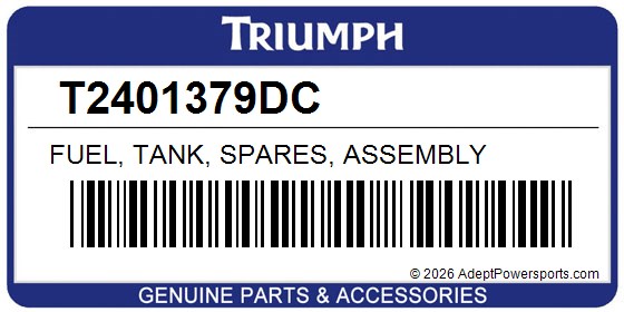 Triumph T2401379DC Fuel, Tank, Spares, Assembly
