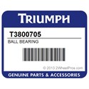 Triumph T3800705 Ball Bearing