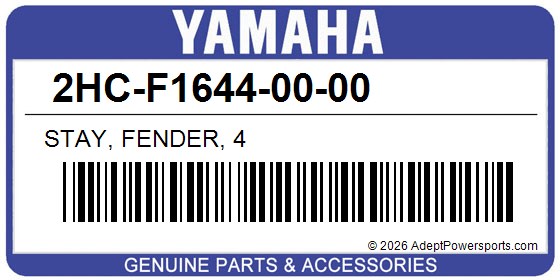 Yamaha 2HC-F1644-00-00 Stay, Fender, 4