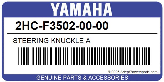 Yamaha 2HC-F3502-00-00 Steering Knuckle A
