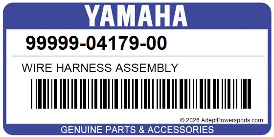 Yamaha 99999-04179-00 Wire Harness Assembly