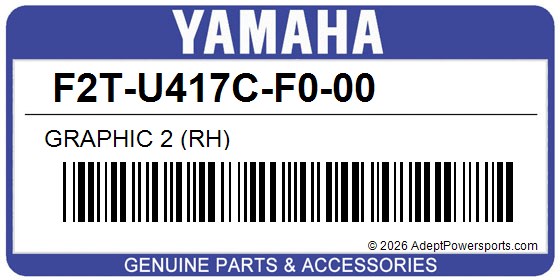 Yamaha F2T-U417C-F0-00 Graphic 2 (Rh)